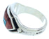 Silver And Multicolor Jewelry Ring Size 6-1/2 YS72551